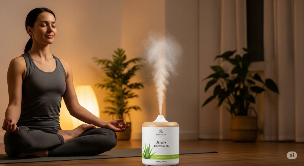 How to make Aleo essential oil for aromatherapy and relaxation