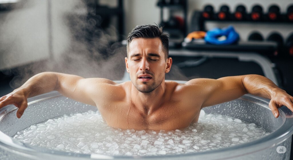 Cold showers or ice baths help reduce muscle inflammation and speed up the recovery process.