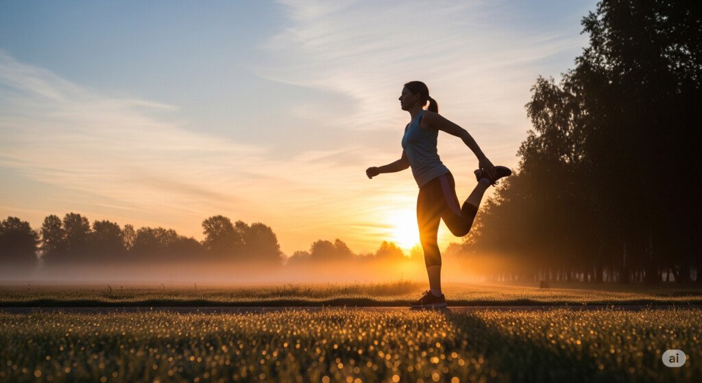 Exercising in the morning boosts metabolism and energy levels throughout the day