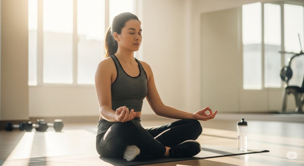 Mindfulness and meditation enhance focus and mental clarity, improving workout performance