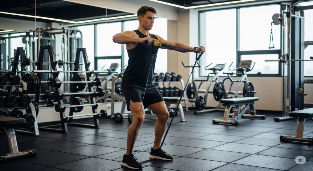 Building muscle through resistance training helps maintain metabolic rate and prevent slowdowns as you age