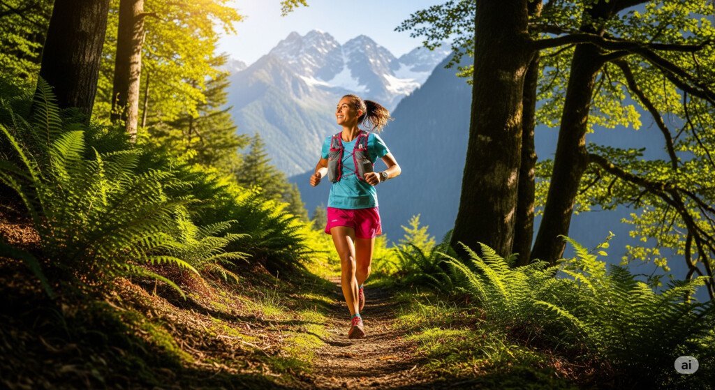 Exercising outdoors reduces stress, improves mood, and enhances overall well-being