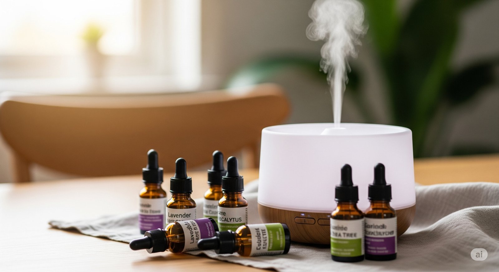 How many drops of essential oil in diffuser for the perfect fragrance and atmosphere