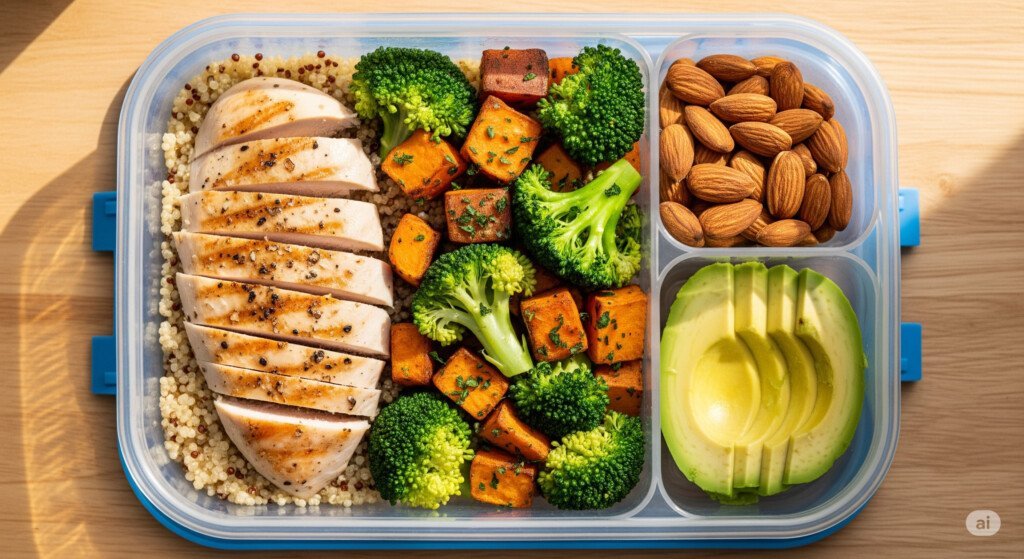 A balanced intake of protein, fats, and carbohydrates helps sustain energy levels for better performance.