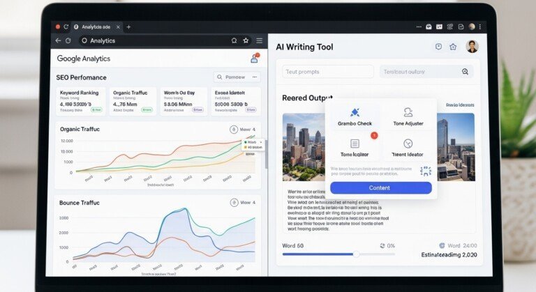 AI writing tools for SEO helping content rank in Google
