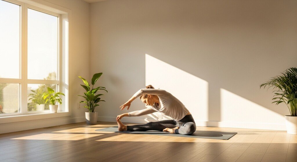 daily yoga routine beginner home practice