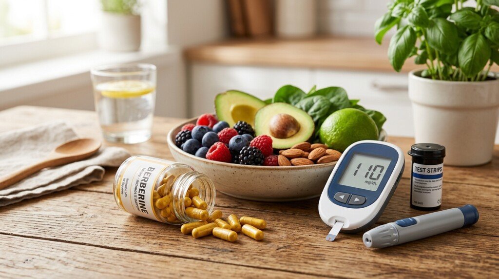Berberine supplement associated with metabolic health and blood sugar support