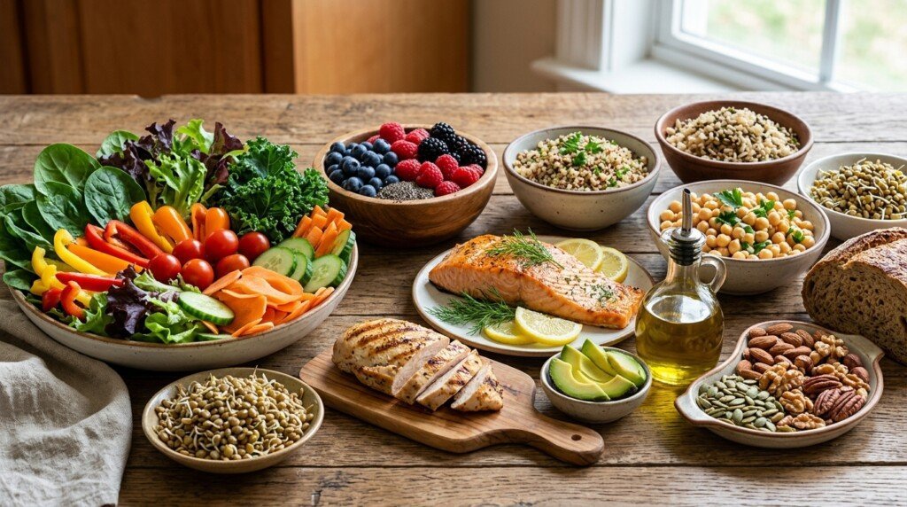 Best Diet for Visceral Fat Loss with nutrient-rich foods