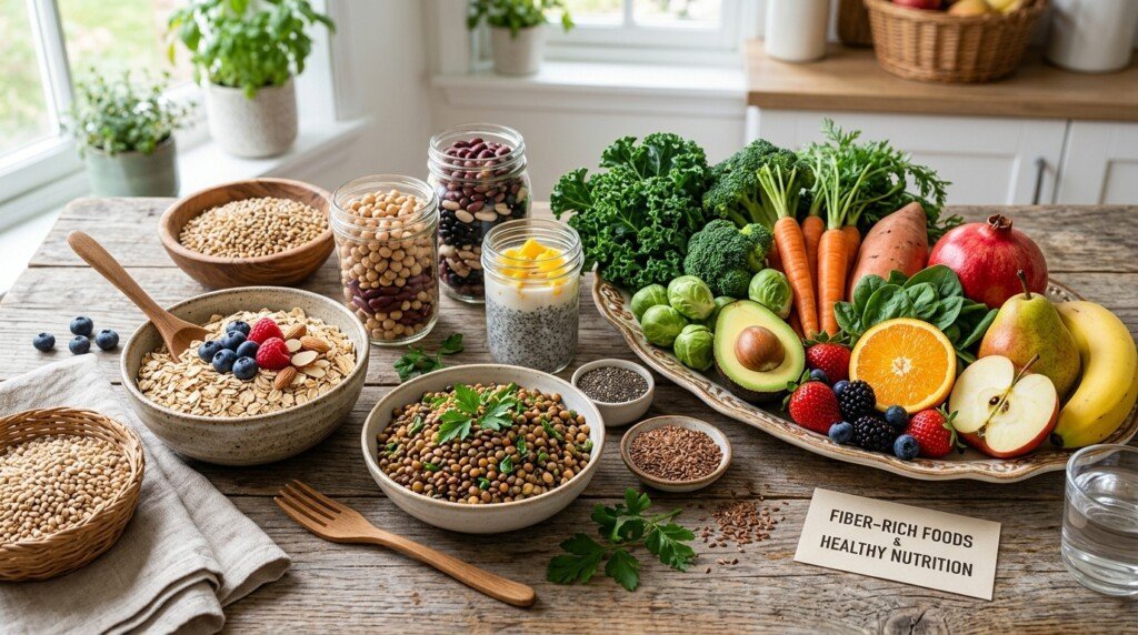 High-fiber foods that support fullness and appetite control