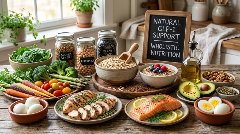 Foods that may naturally support GLP-1 activity
