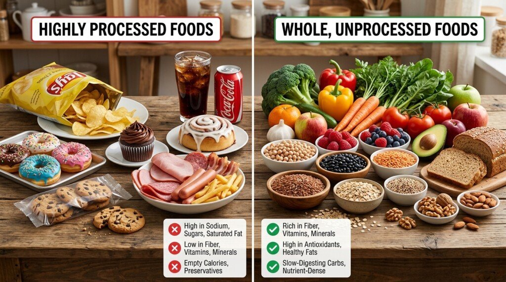 Foods to limit for better visceral fat management