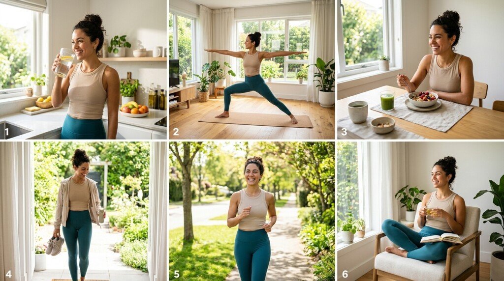 Morning Routine for Insulin Resistance daily healthy habits checklist