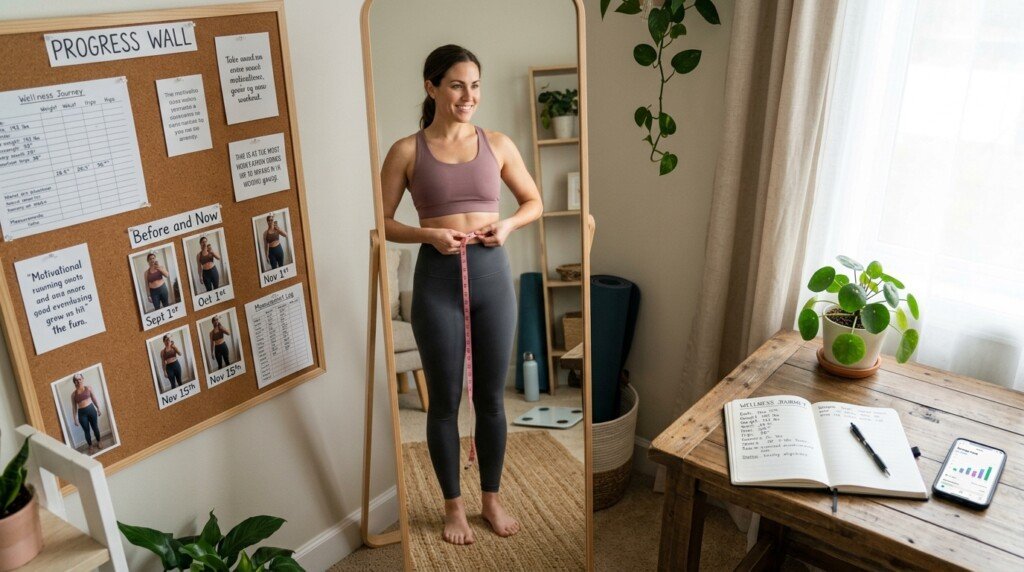 Healthy ways to track fat loss progress