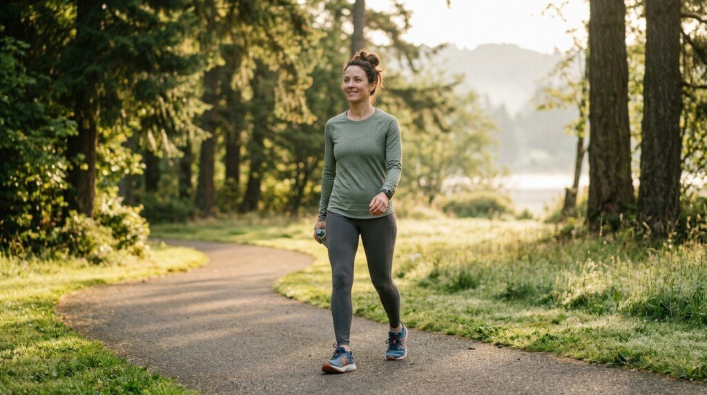 Morning walking routine as part of the 30/30/30 Rule for Weight Loss