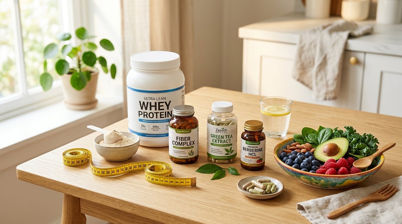 Comparison of the most effective weight loss supplements for fat loss and appetite control