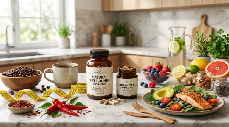 Natural fat burners that may support metabolism and calorie burning