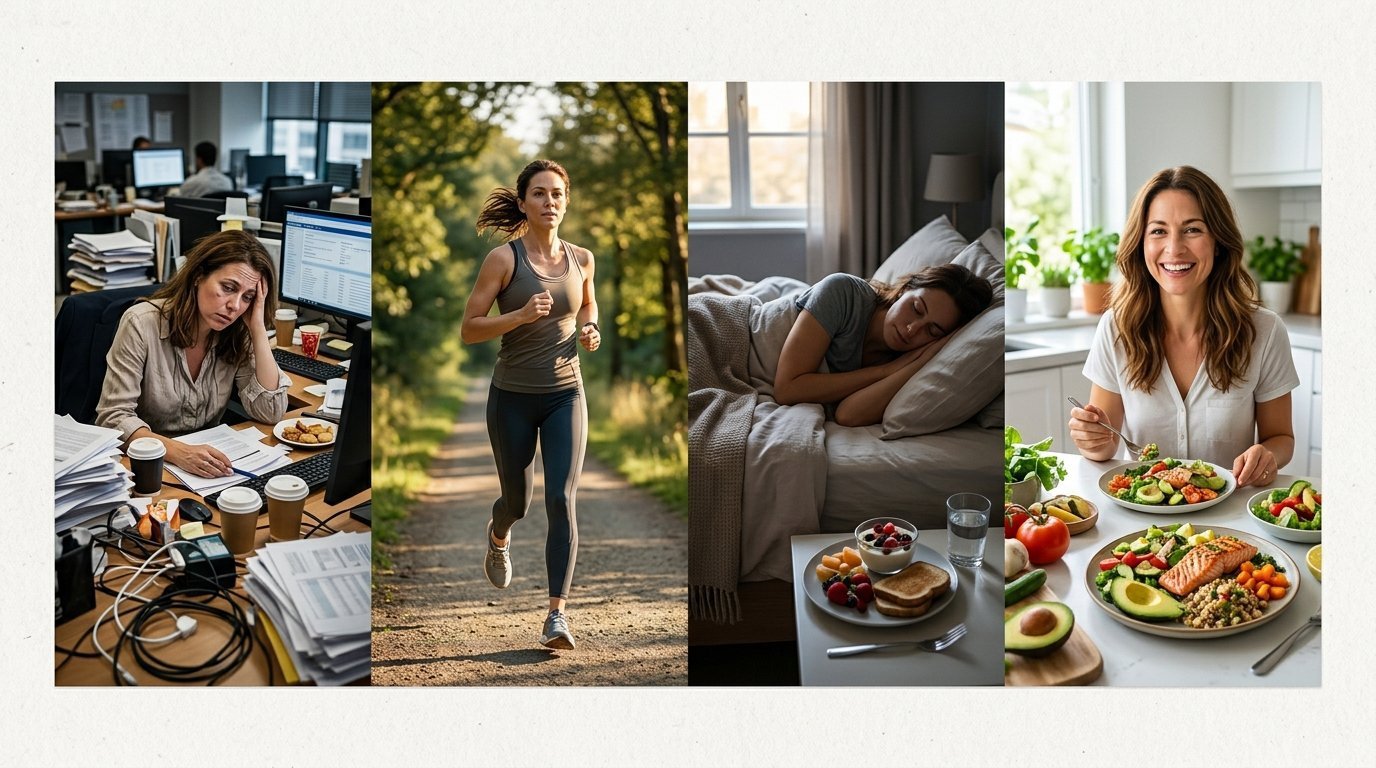 Stress and Insulin Resistance explained through lifestyle and metabolic health