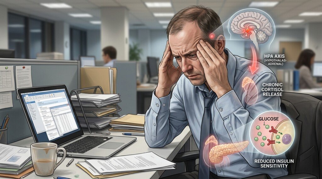 Causes of Insulin Resistance from chronic stress