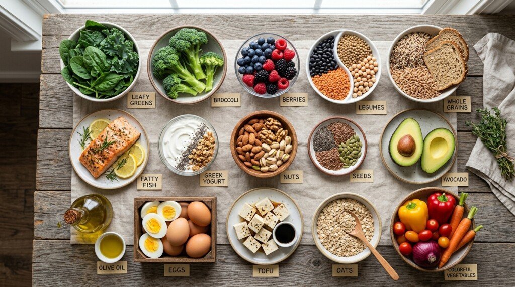 Best Foods for Insulin Resistance including whole foods