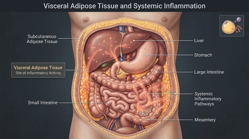 Why Is Visceral Fat Dangerous because of chronic inflammation