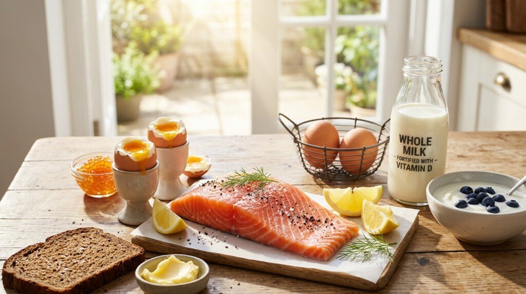 Vitamin D rich foods that support overall metabolic health
