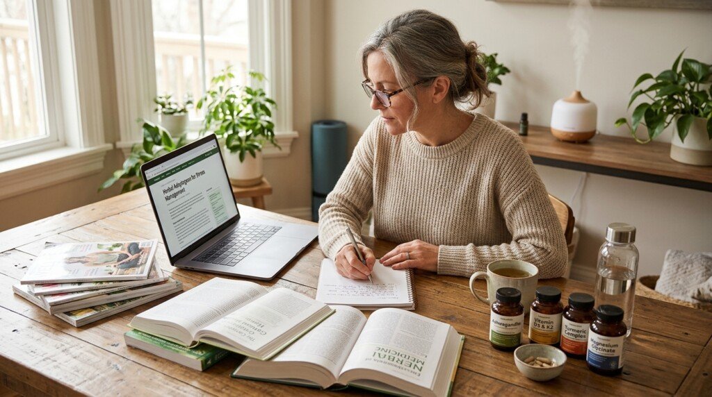 Person exploring natural metabolic health support options