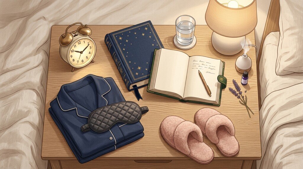 Healthy bedtime routine checklist