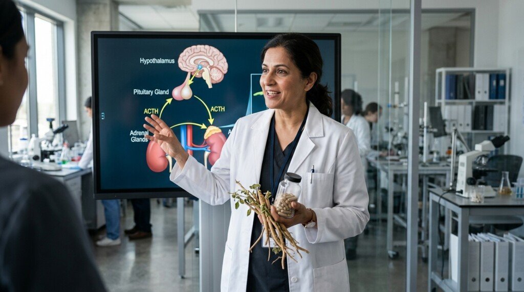 Ashwagandha Cortisol Weight Loss HPA axis