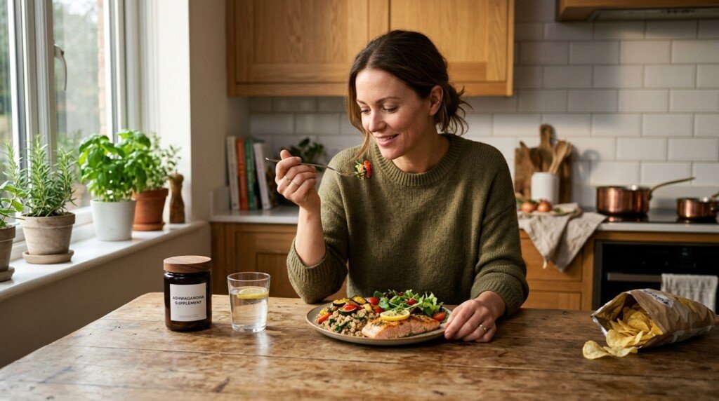 Ashwagandha Cortisol Weight Loss stress eating