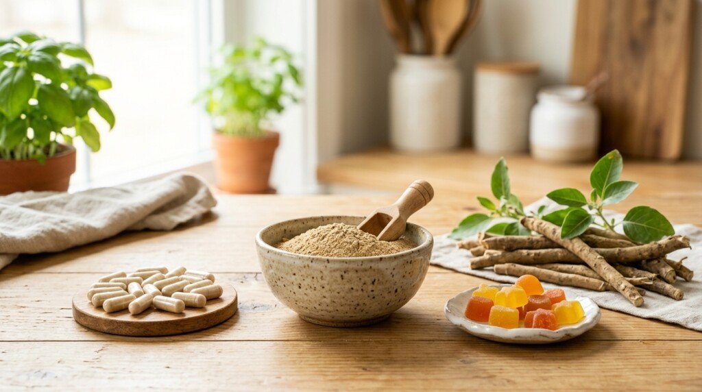 How to Take Ashwagandha for Weight Loss capsules powder gummies