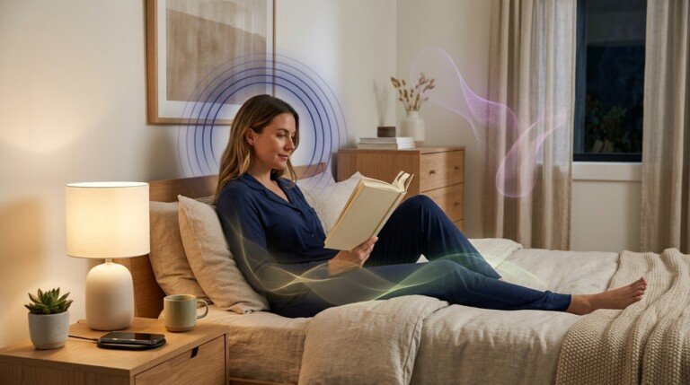 Healthy bedtime routine supporting weight loss and better sleep