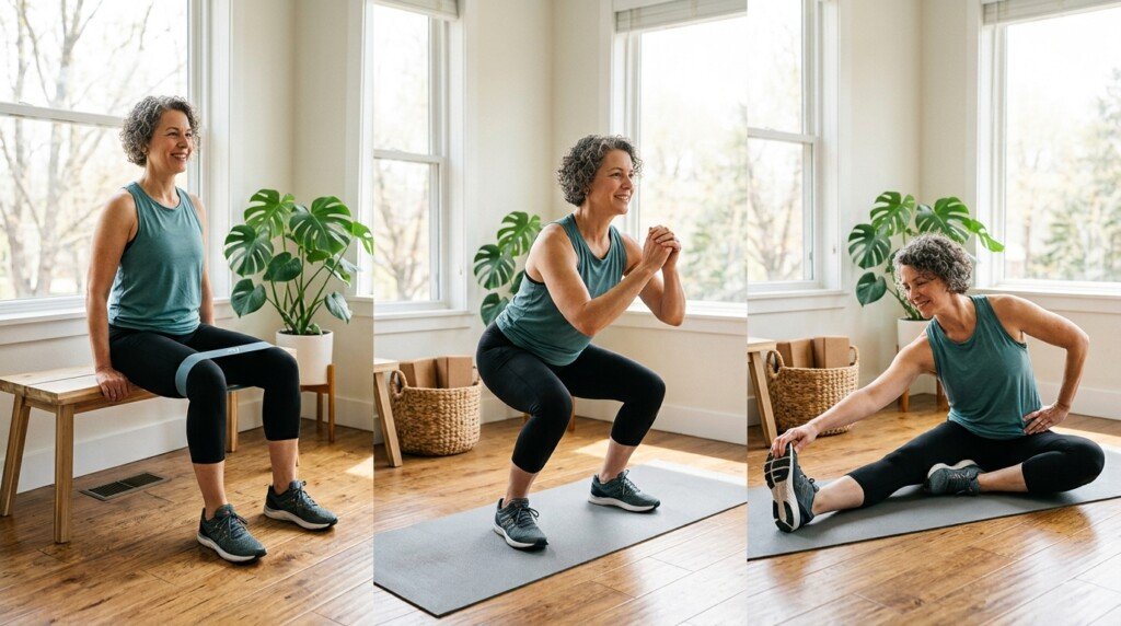 Beginner workout routine for menopause