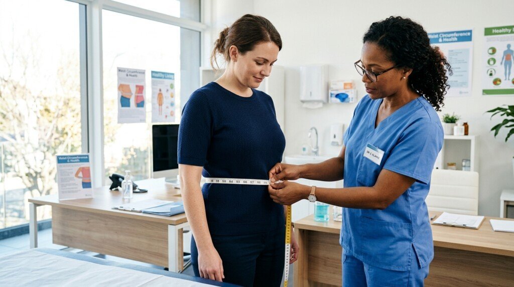 Signs of Poor Metabolic Health shown through increasing waist circumference