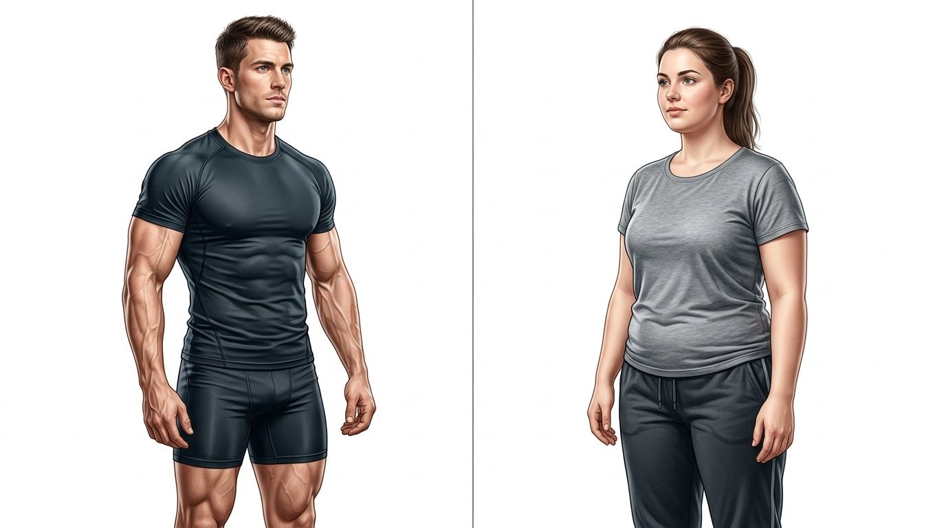 Comparison between BMI vs body fat percentage measurements