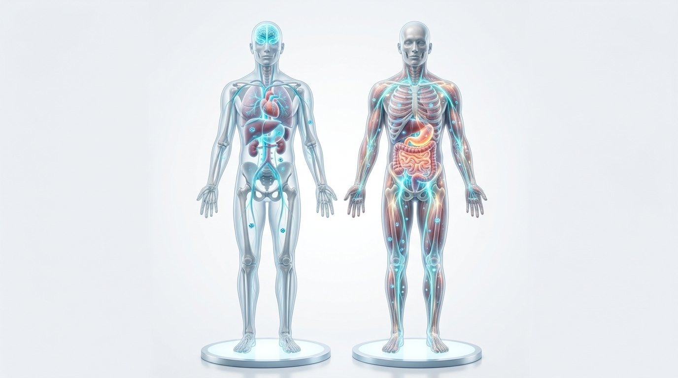 BMR vs RMR comparison showing resting calorie expenditure