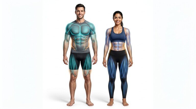 Healthy body fat percentage for men and women