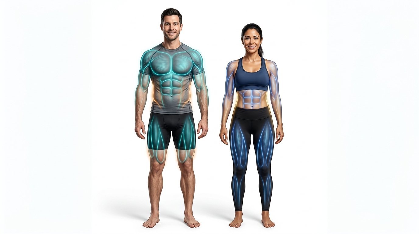 Healthy body fat percentage for men and women