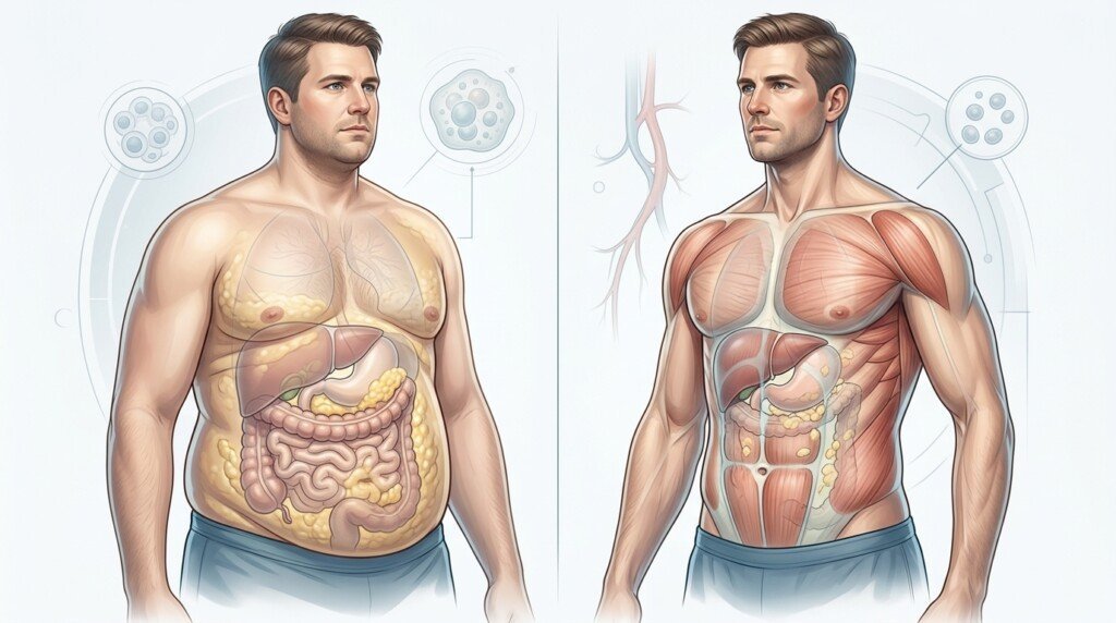 Why a Calorie Deficit Causes Weight Loss body fat