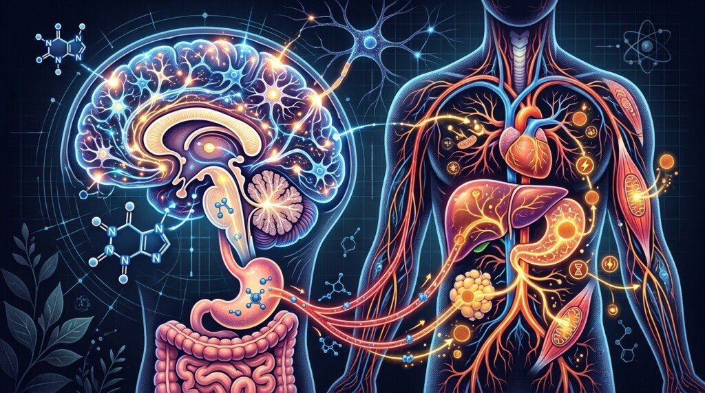 Coffee and Metabolism showing the connection between caffeine and energy use