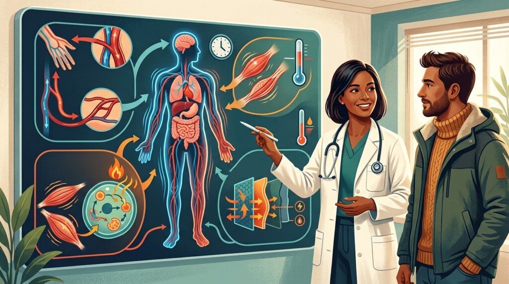 Cold Exposure and Metabolism with safe cold exposure practices