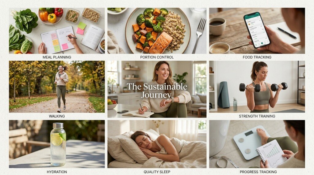 Healthy habits supporting long-term weight loss. it will teach why did my weight loss stop