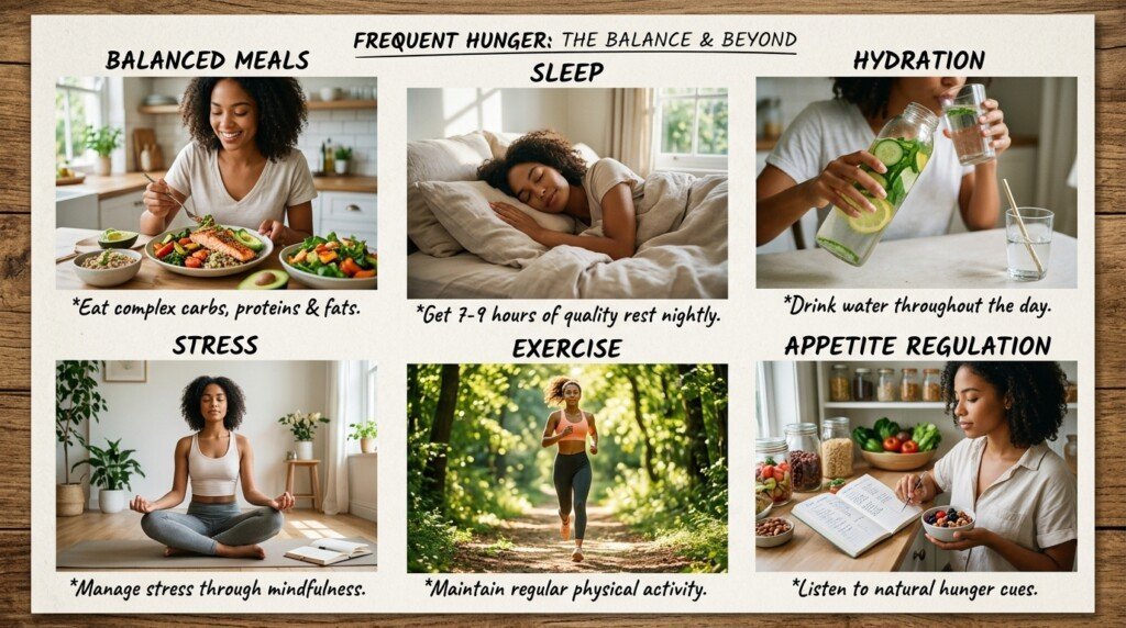 Common causes of constant hunger