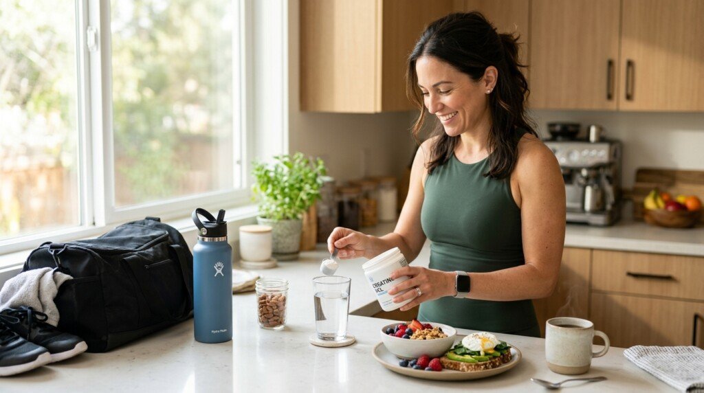 How to Take Creatine for Weight Loss daily routine