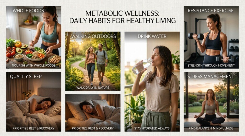 Daily habits for a healthier metabolic age