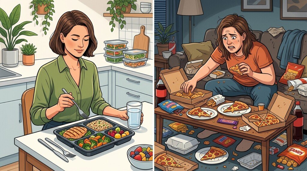 Diet break compared with a cheat day