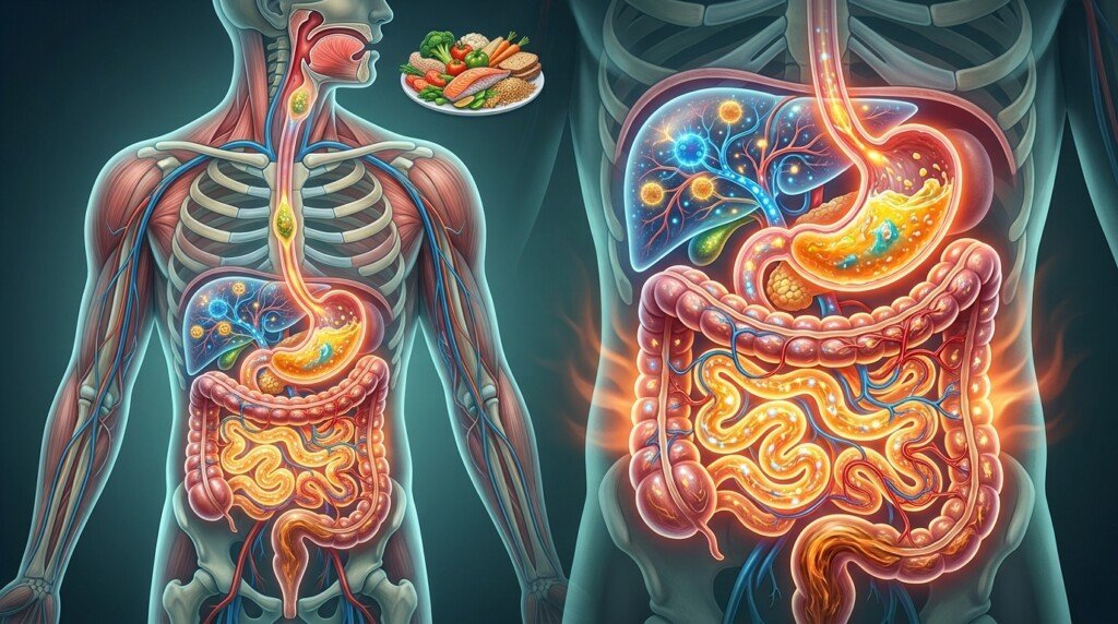 Thermogenesis during digestion after eating