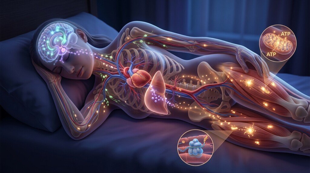 Sleep supporting daily energy expenditure