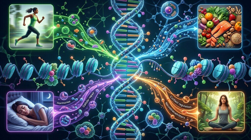 Genetics and Metabolism influenced by healthy lifestyle choices
