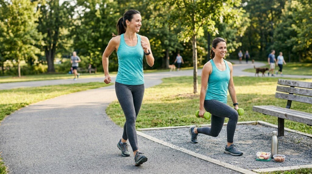 Exercise supporting healthy ghrelin regulation