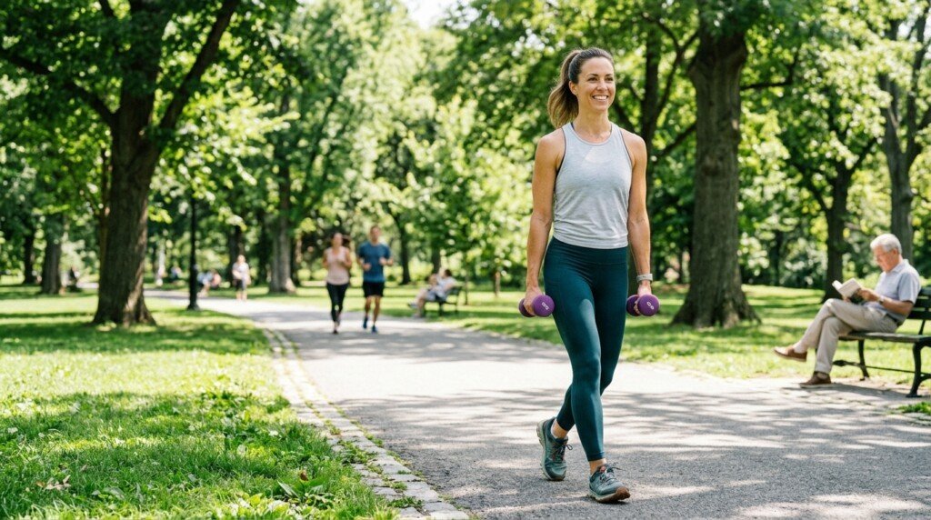 Exercise supporting healthy appetite regulation